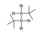 dibromo-tert-butyl-[dibromo(tert-butyl)silyl]silane结构式
