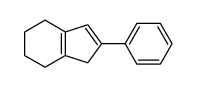 2-phenyl-4,5,6,7-tetrahydro-1H-indene结构式