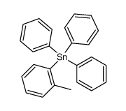 (C6H5)3SnC6H4-o-CH3 Structure