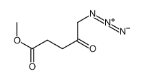 methyl 5-azido-4-oxopentanoate Structure