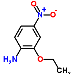 4-硝基邻氨基苯乙醚结构式