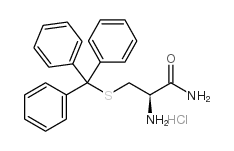 S-三苯甲基-L-半胱氨酰胺结构式