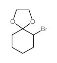 6-溴-1,4-二氧螺[4.5]癸烷结构式