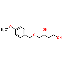 4-(4-甲氧基苄氧基)-1,3-丁二醇结构式