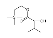 2-trimethylsilylethyl (2S)-2-hydroxy-3-methylbutanoate Structure