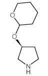 (S)-(3-吡咯烷氧基)四氢-2H-吡喃结构式