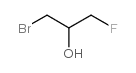 1-溴-3-氟丙烷-2-醇结构式