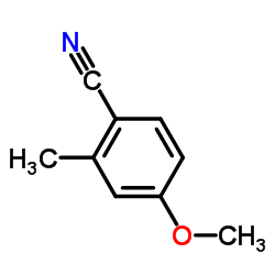 2-甲基-4-甲氧基苯腈结构式