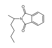 2-[(2R)-hexan-2-yl]isoindole-1,3-dione结构式
