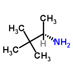 (2S)-3,3-Dimethyl-2-butanamine Structure
