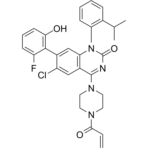 KRAS G12C inhibitor 47结构式