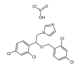 咪康唑硝酸盐结构式
