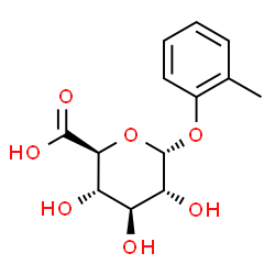 邻甲酚α-D-葡糖醛酸结构式