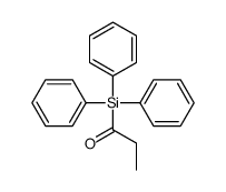1-triphenylsilylpropan-1-one结构式