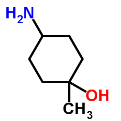 4-amino-1-methylcyclohexan-1-ol Structure