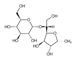 5-O-α-D-Glucopyranosyl-D-glucofuranose结构式