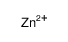 zinc(+2) cation Structure