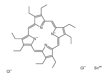 Sn(IV) Octaethylporphine dichloride Structure