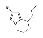 4-Bromo-2-diethoxyMethyl-furan Structure