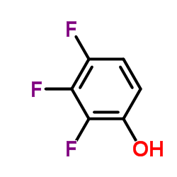 2,3,4-三氟苯酚结构式