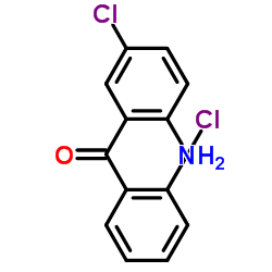 2-氨基-2',5-二氯二苯甲酮结构式