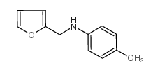 FURAN-2-YLMETHYL-P-TOTYL-AMINE Structure