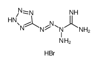 四氮烯氢溴酸盐结构式