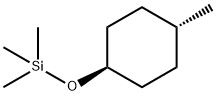 1α-[(Trimethylsilyl)oxy]-4β-methylcyclohexane Structure