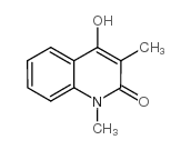 4-羟基-1,3-二甲基-1H-喹啉-2-酮结构式