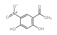 2,4-二羟基-5-硝基苯乙酮结构式