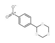 2-(4-nitrophenyl)-1,3,5-trithiane Structure