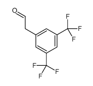 2-(3,5-双(三氟甲基)苯基)乙醛结构式
