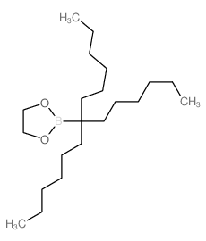 2-(7-hexyltridecan-7-yl)-1,3,2-dioxaborolane Structure