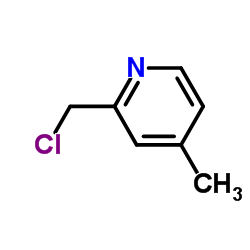 2-Chloromethyl-4-methylpyridine structure