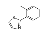 2-(2-甲苯基)噻唑结构式