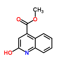 2-氧代-1,2-二氢喹啉-4-羧酸甲酯结构式
