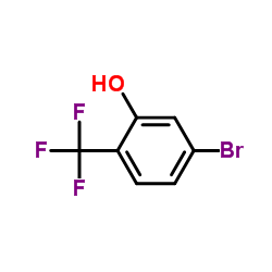 2-溴-5-三氟甲基苯酚结构式