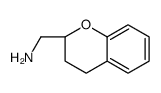 1-[(2R)-3,4-dihydro-2H-chromen-2-yl]methanamine结构式