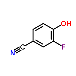 3-Fluoro-4-hydroxybenzonitrile Structure