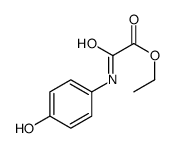 ethyl 2-(4-hydroxyanilino)-2-oxoacetate结构式