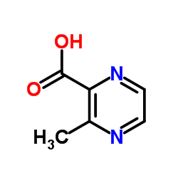 3-Methylpyrazine-2-carboxylic acid Structure