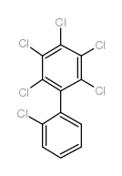 2,2',3,4,5,6-Hexachlorobiphenyl structure