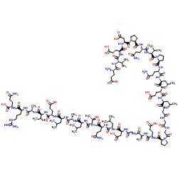 C-Peptide 1 (rat) trifluoroacetate salt structure