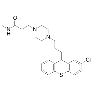 氯噻吨胺结构式