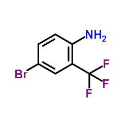 2-氨基-5-溴三氟甲苯结构式