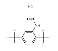 2,5-bis(trifluoromethyl)-phenyhydrazine(HCl) Structure