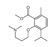 3-[3-(Dimethylamino)propoxy]-p-cymene-2-carboxylic acid methyl ester picture
