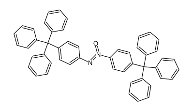 (Z)-1,2-bis(4-tritylphenyl)diazene 1-oxide结构式
