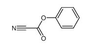 Carbonocyanidic acid,phenyl ester Structure