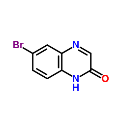 6-溴喹喔啉-2(1H)-酮结构式